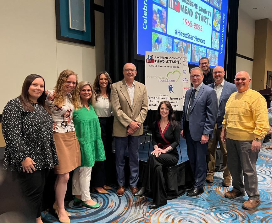 The Benco Family Foundation was the Diamond Sponsor for this year’s Luzerne County Head Start Annual Luncheon.