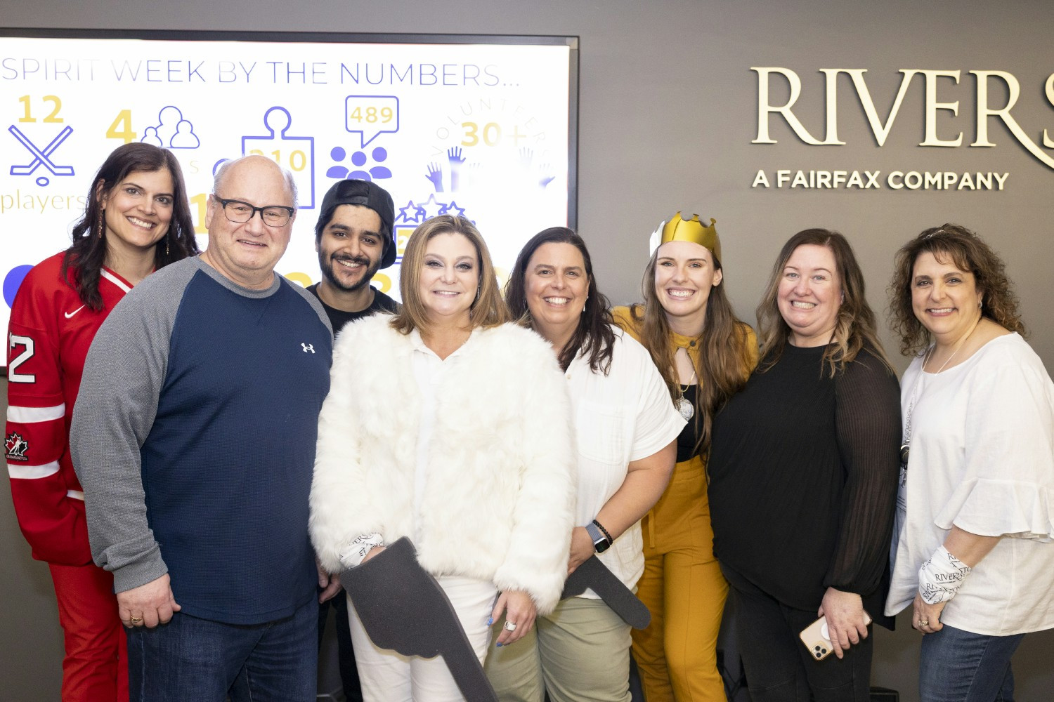 RiverStone charitable fundraising event for local foodbanks.