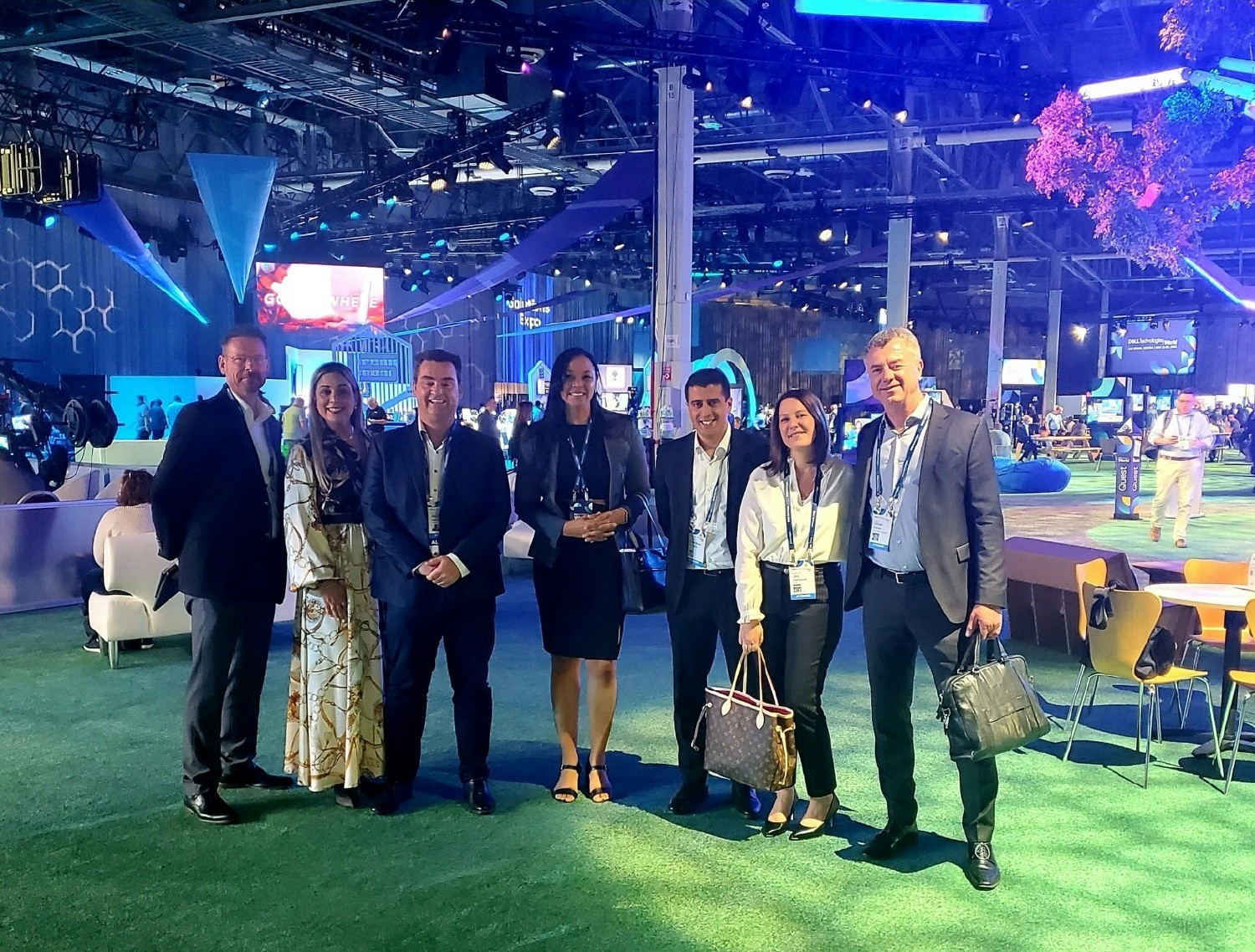 Atos team members in Las Vegas at Dell Technologies World 2022