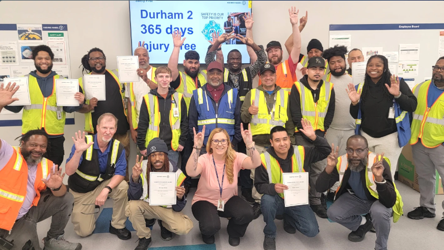 QSHE Safety Milestone Celebration in Durham, NC