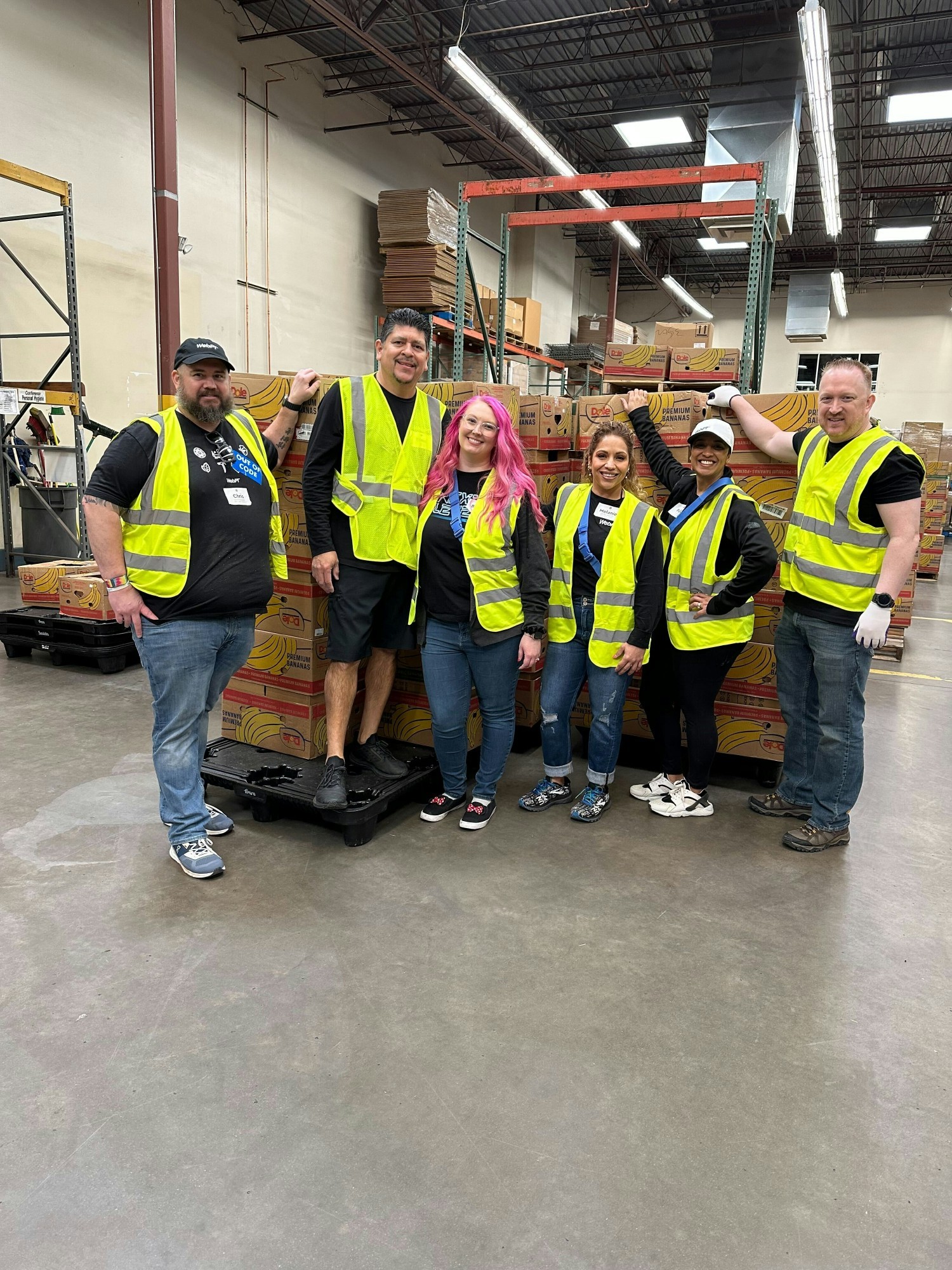 WebPT gives back at a local foodbank near HQ in Phoenix