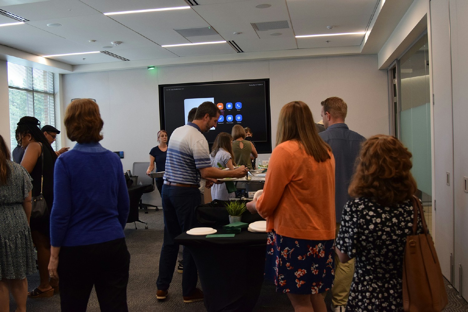 Employees at our North Carolina office 