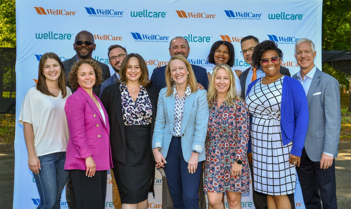 Centene employees joined the groundbreaking for The Umbrella Center, which offers services to victims of violence.