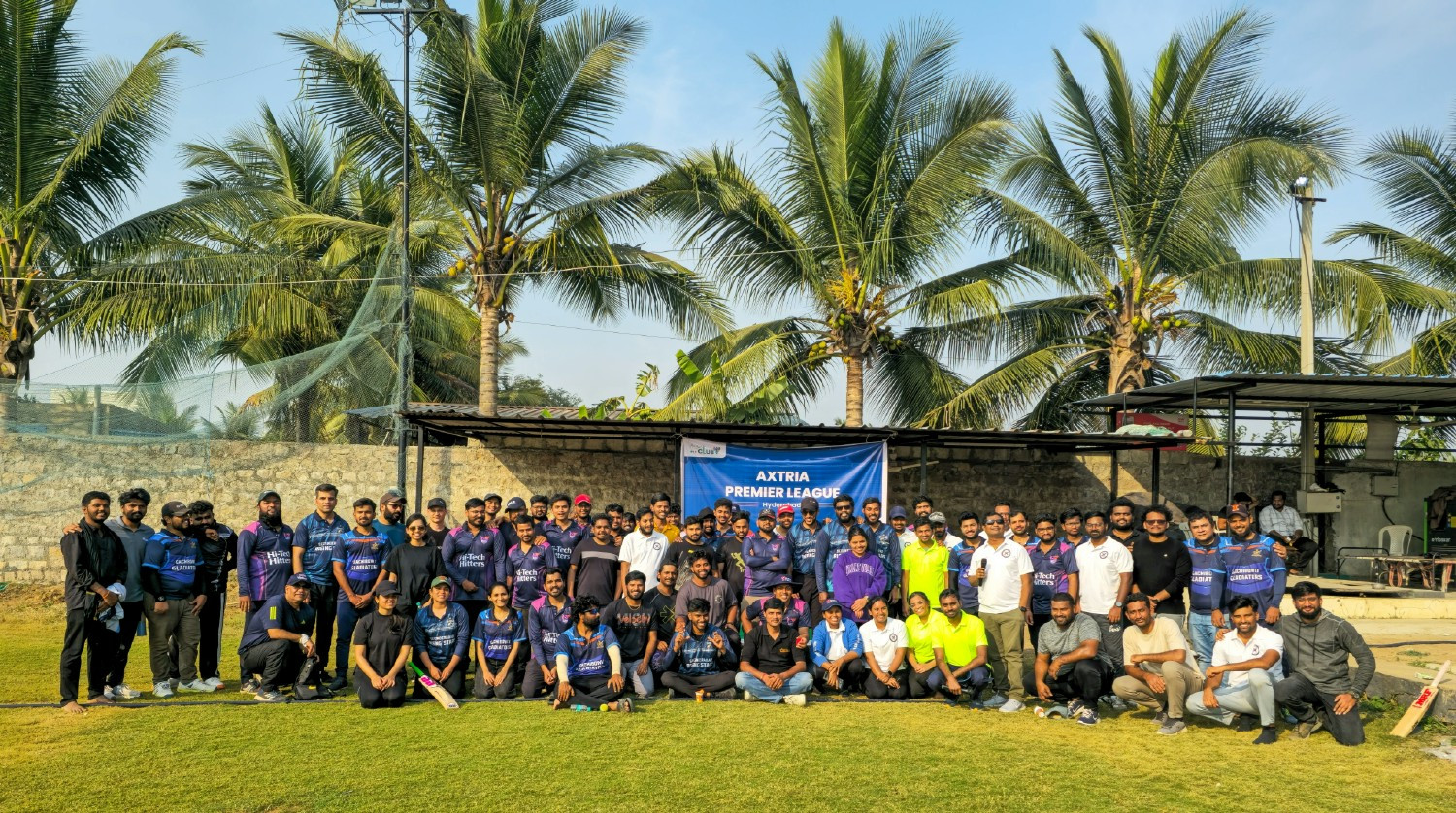 All work no play makes an Axtrian a dull associate, thus we strongly believe indulging in sports is rejuvenating for all