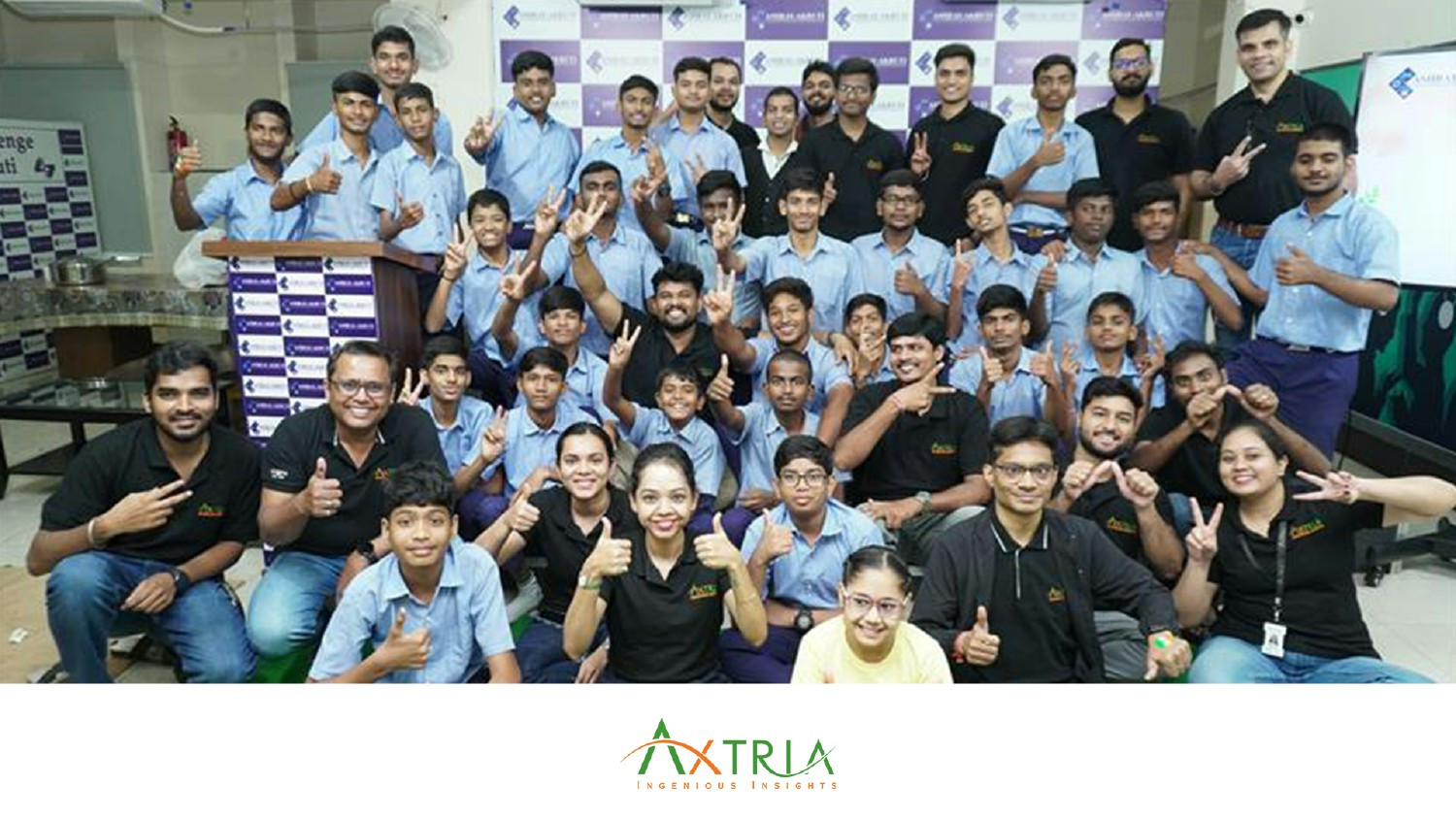 Associate volunteering to give back to the community.