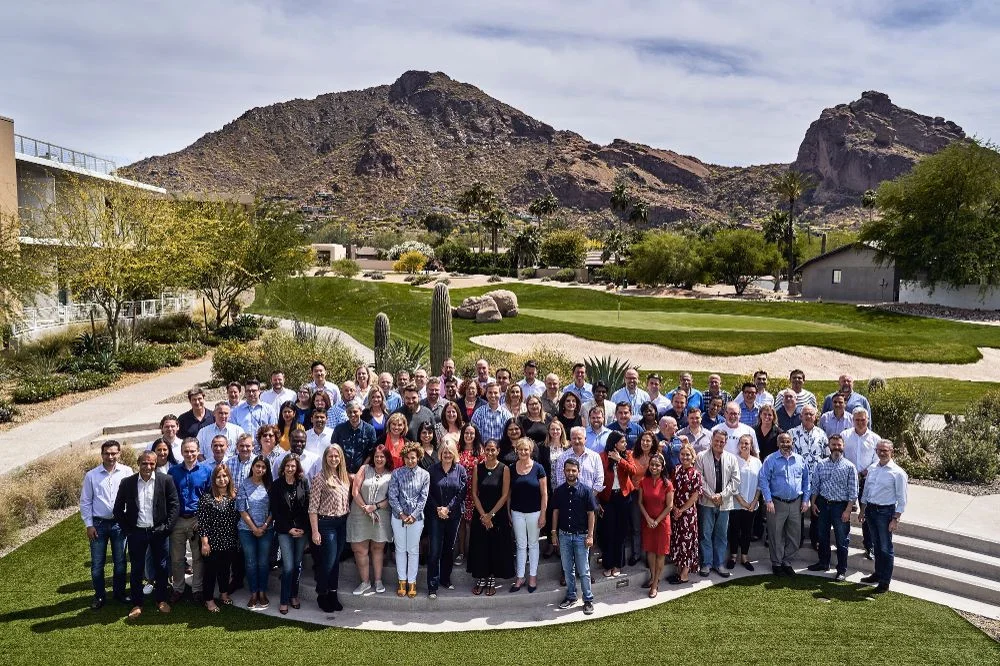 Elevate's global leadership team met in Phoenix, Arizona to discuss and brainstorm ideas about the company's future