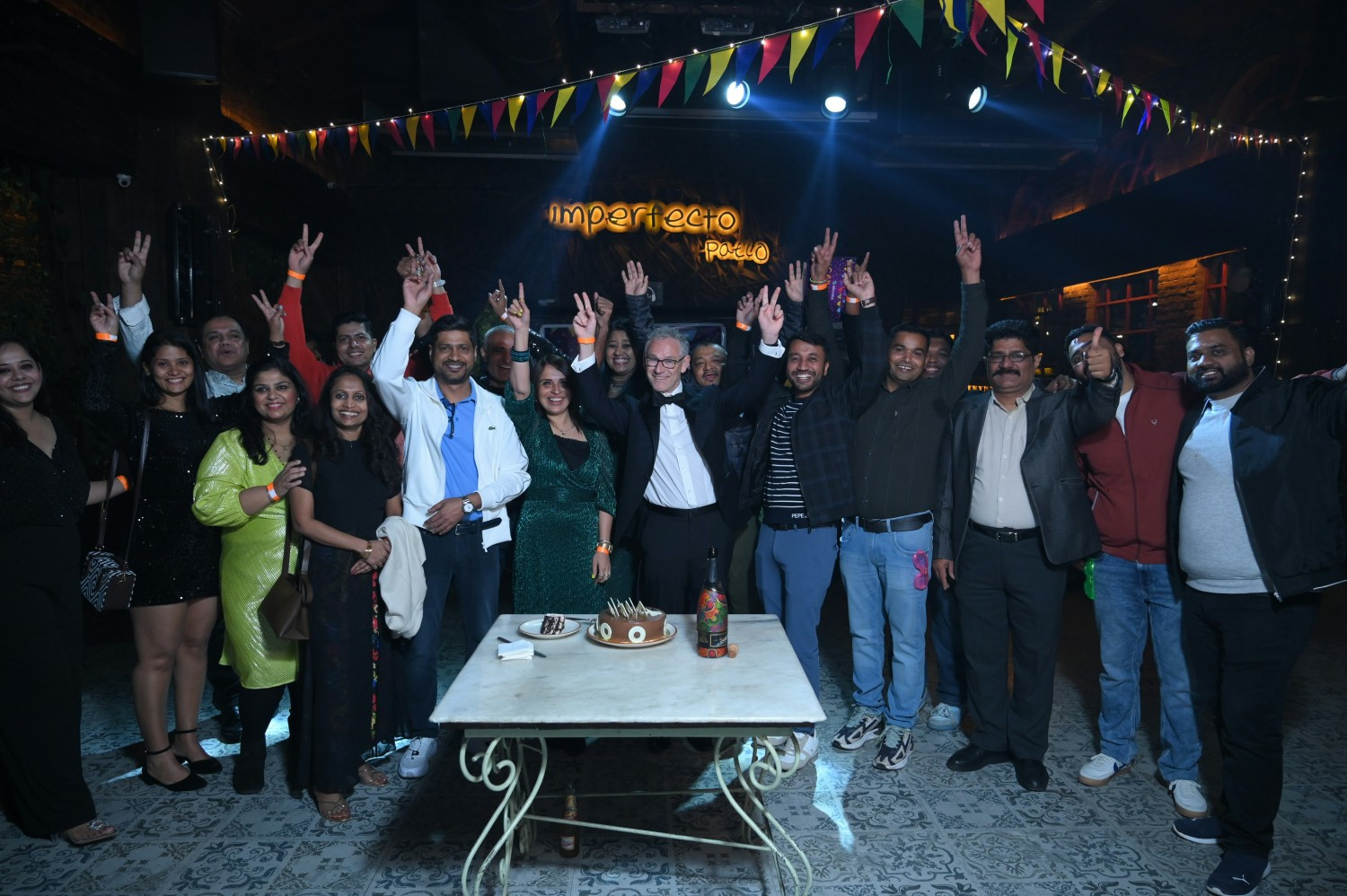 Elevate India office party