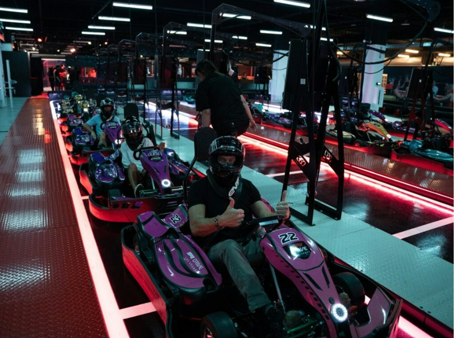 Tekion embraces team bonding and friendly competition on the go-kart track—working hard and playing hard! 