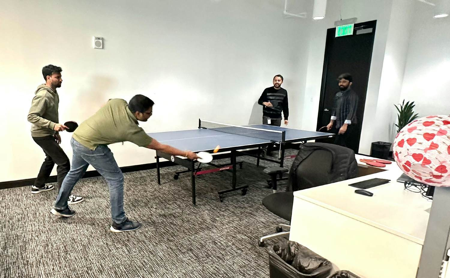 Break time in the office