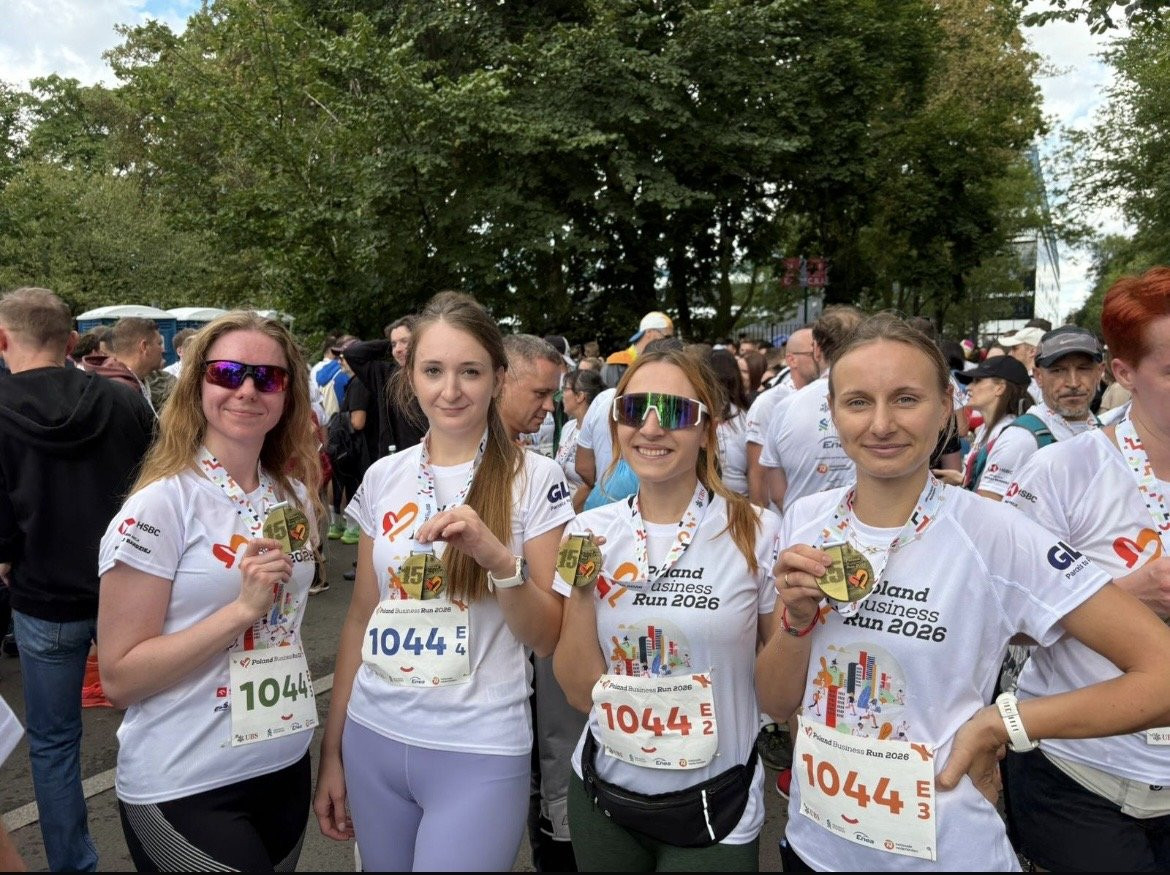 Poland business run 2026 - annual charity event where Xceedance teams participate.
