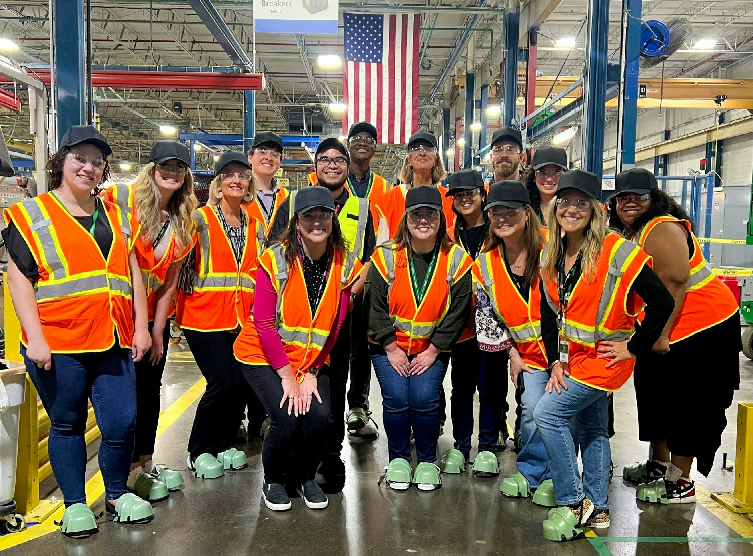 Employees immerse themselves in the fascinating world of our plant operations during an informative tour