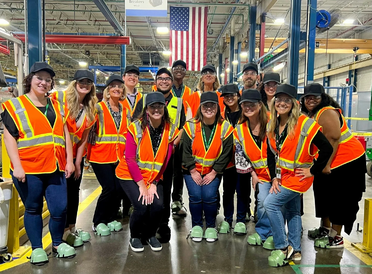 Employees immerse themselves in the fascinating world of our plant operations during an informative tour