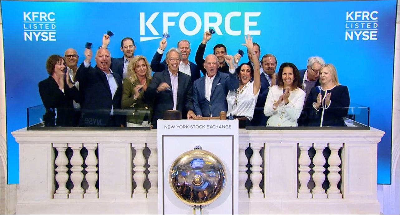 Kforce teams visit our new state-of-the-art corporate headquarters office. 