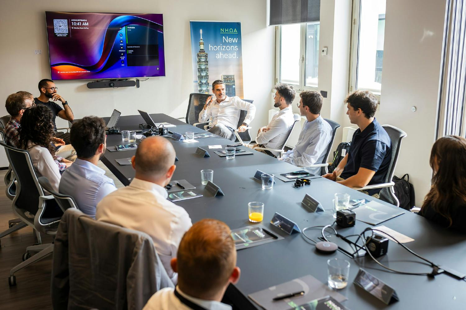 NHOA Energy CEO, Giuseppe Artizzu, welcomes the 2025 class of the Graduate Program