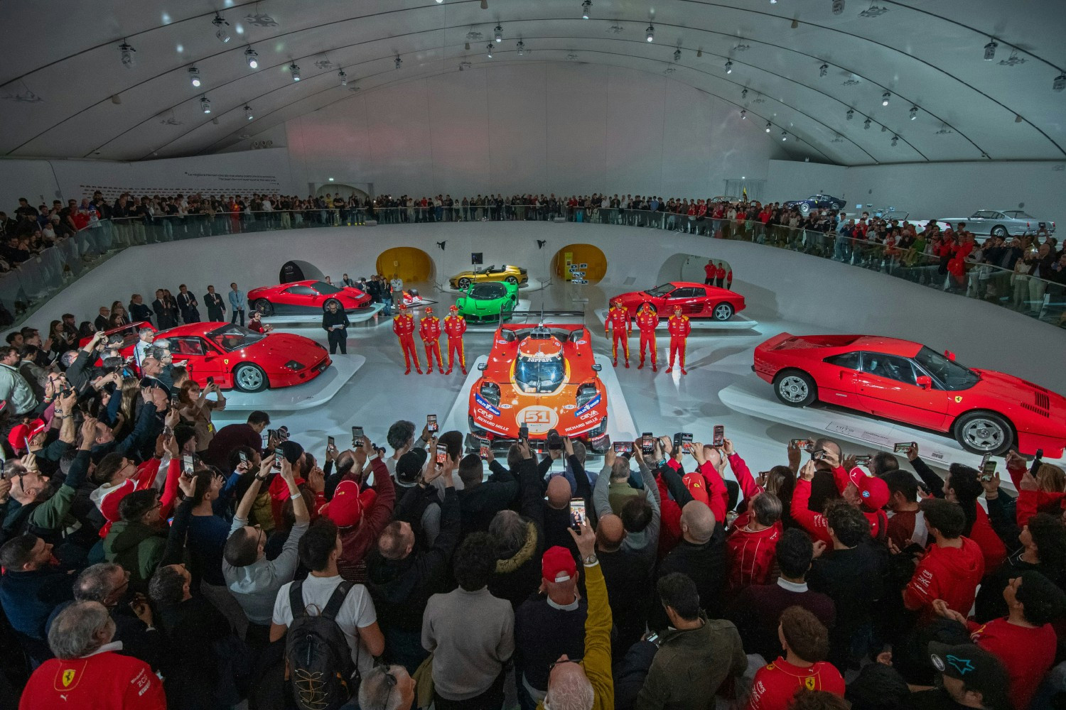 WEC cars presentation at MEF