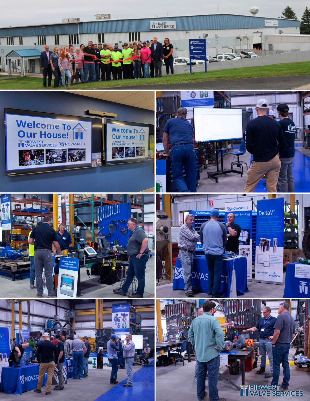 Novaspect inaugurated our new facility in Mosinee, Wisconsin with a ribbon-cutting ceremony and Open House Event.