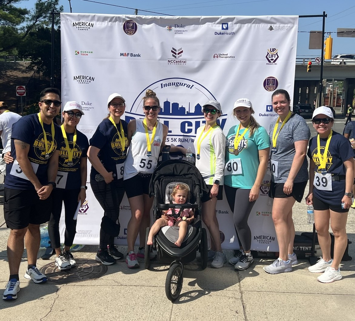Unitherians participating in a 5k to support a local non-profit. 