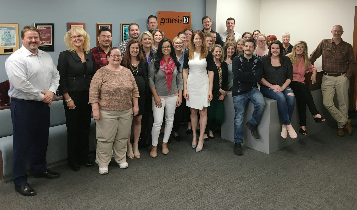 A spontaneous moment with our MN team that shows the heart of our culture.