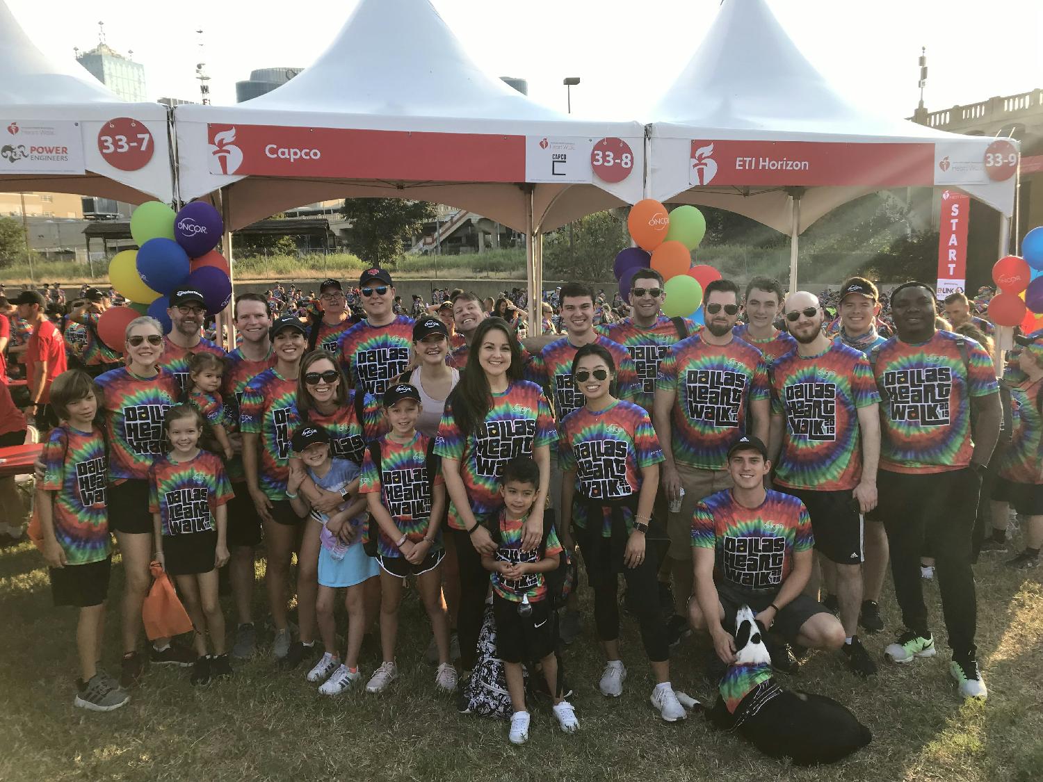 Capco Participates in Dallas Heart Walk