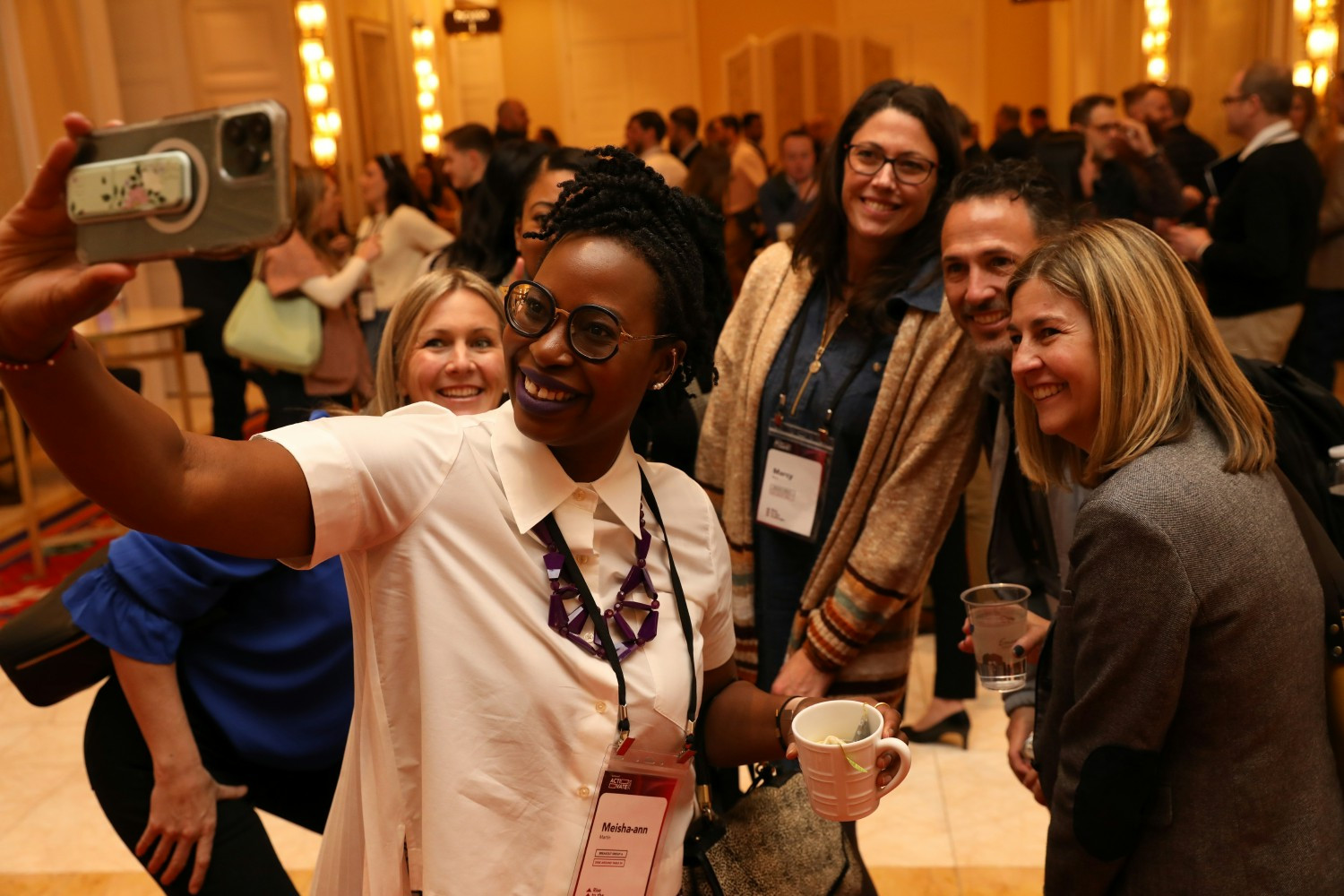 Christopher working his magic with the camera at our annual Workhuman Live conference. 