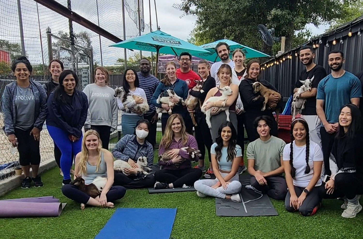 Our people enjoy spending time together outside of work.