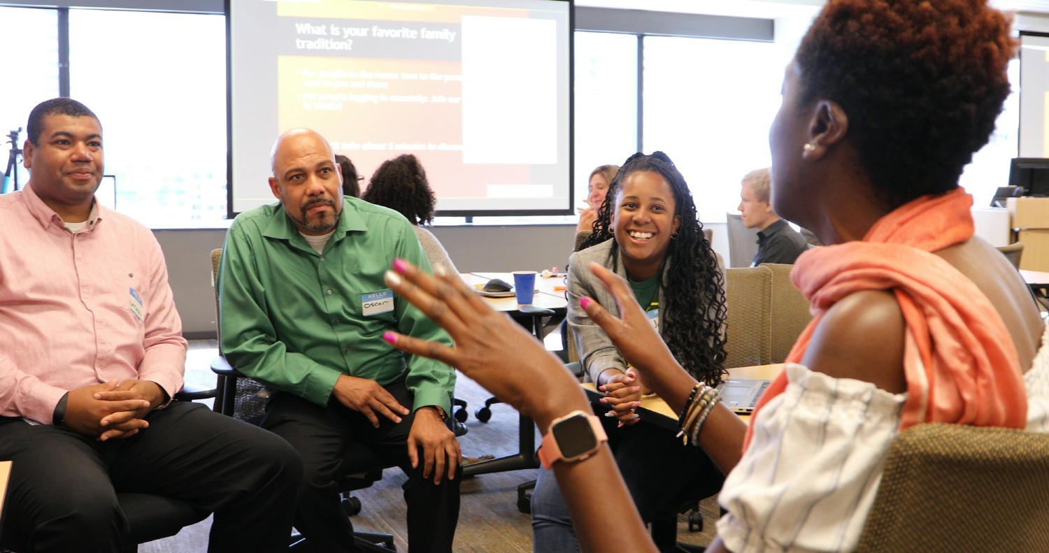 Our eight Employee Resource Groups—like our African American/Afro Caribbean Network—engage members and allies.