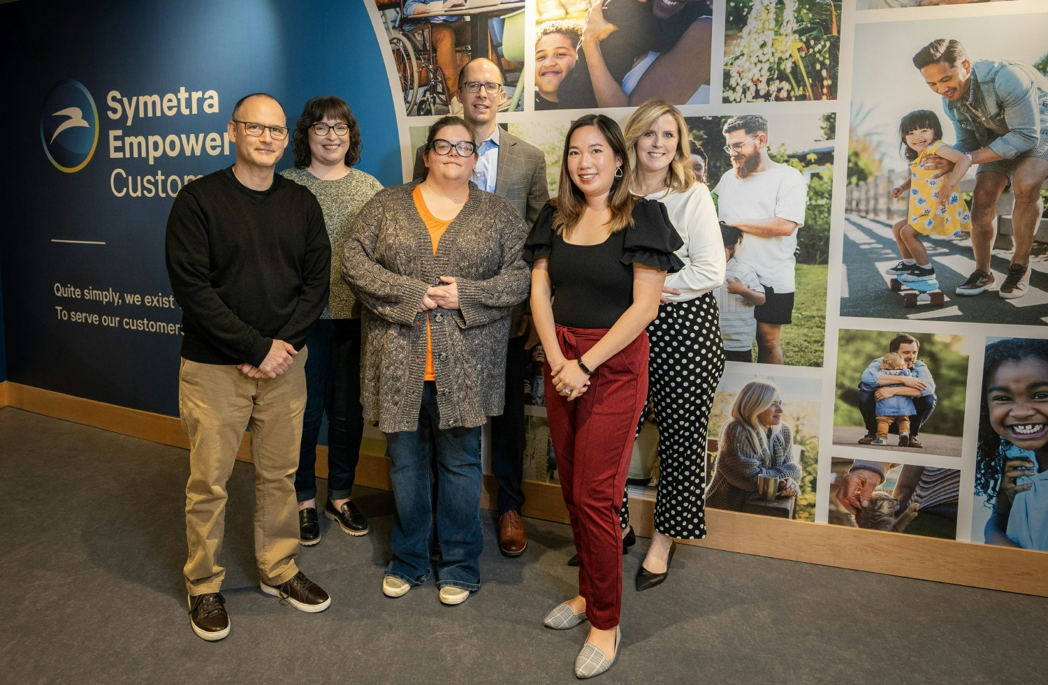 Empowers Award honorees join CEO Margaret Meister (c) to celebrate their contributions in support of our vision.