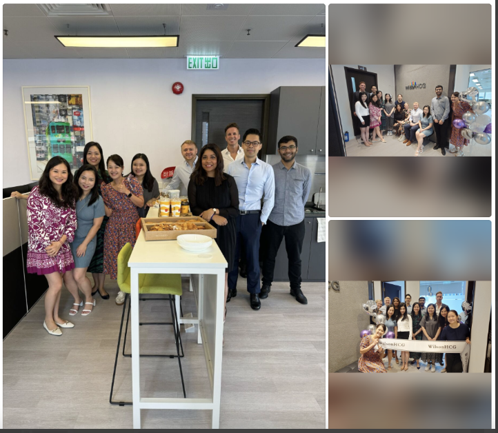 The team in our Hong Kong office, settling in to their new home.