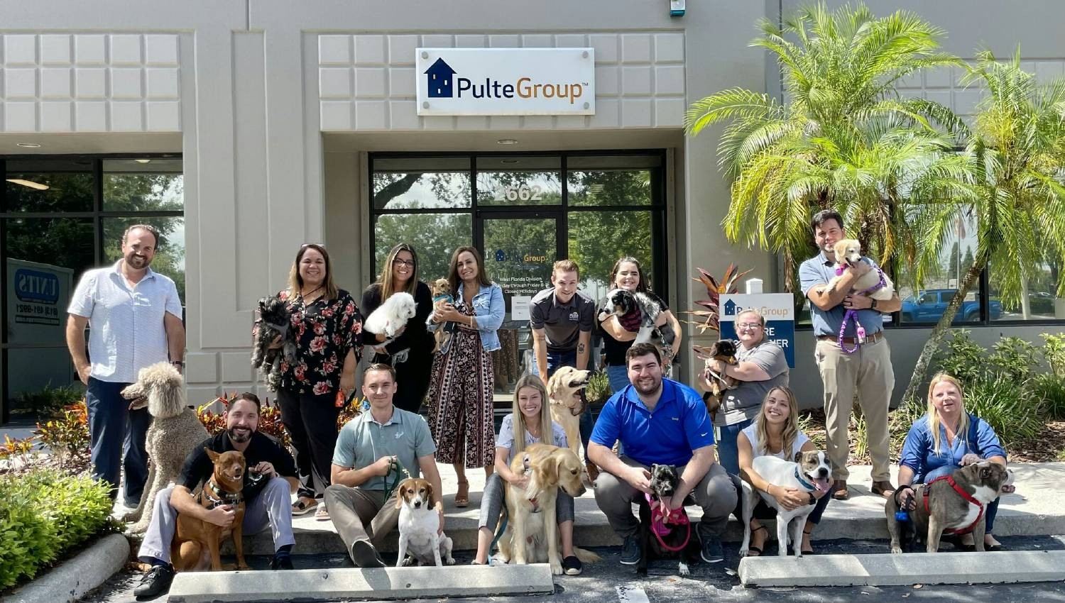Celebrating the “Dog Days of Summer” With Some Furry Friends at Our West Florida Division Office