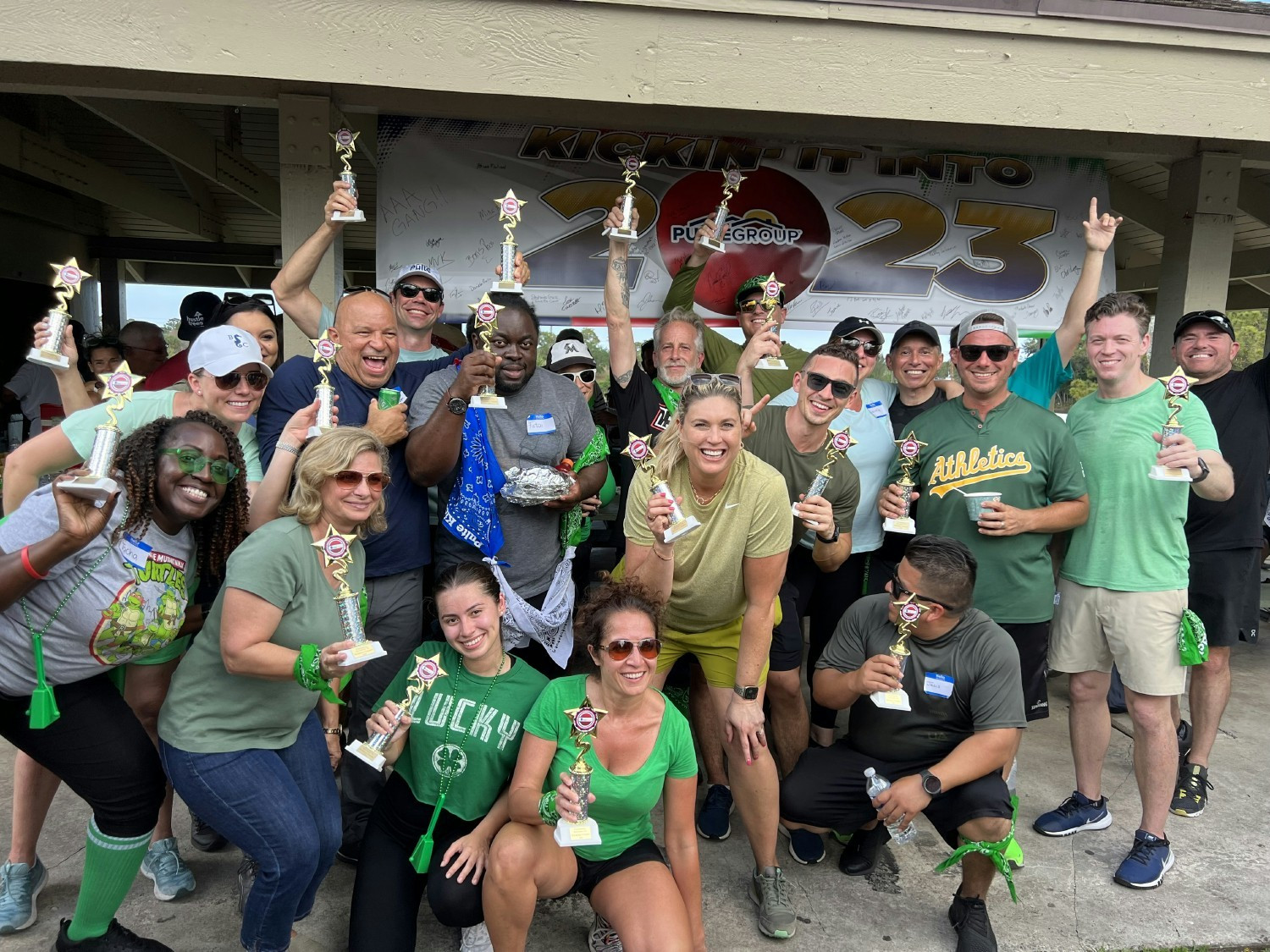 PulteGroup’s Southeast Florida divisions host an annual kickball game to “kick start” the new year. 