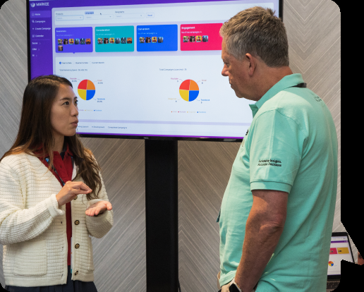 Innovation in action — exchanging ideas and building bold, impactful solutions.