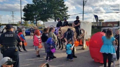 Trunk or Treat community event at property at Landstown Commons in Virginia.