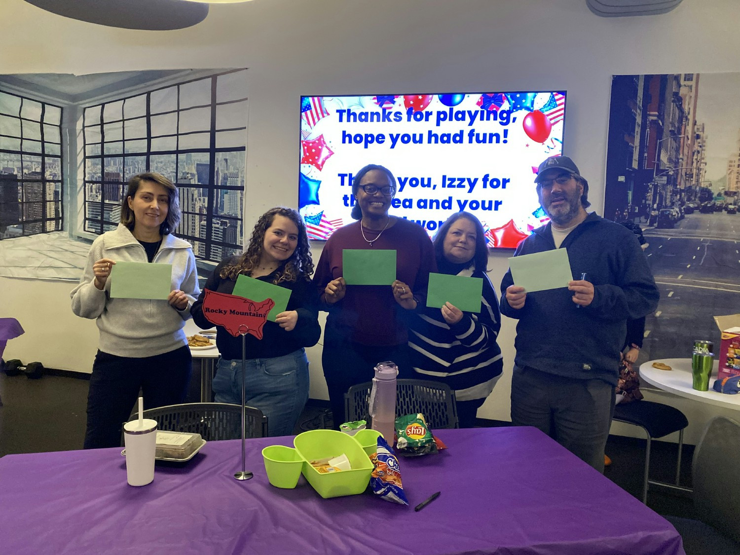 US Trivia Winners