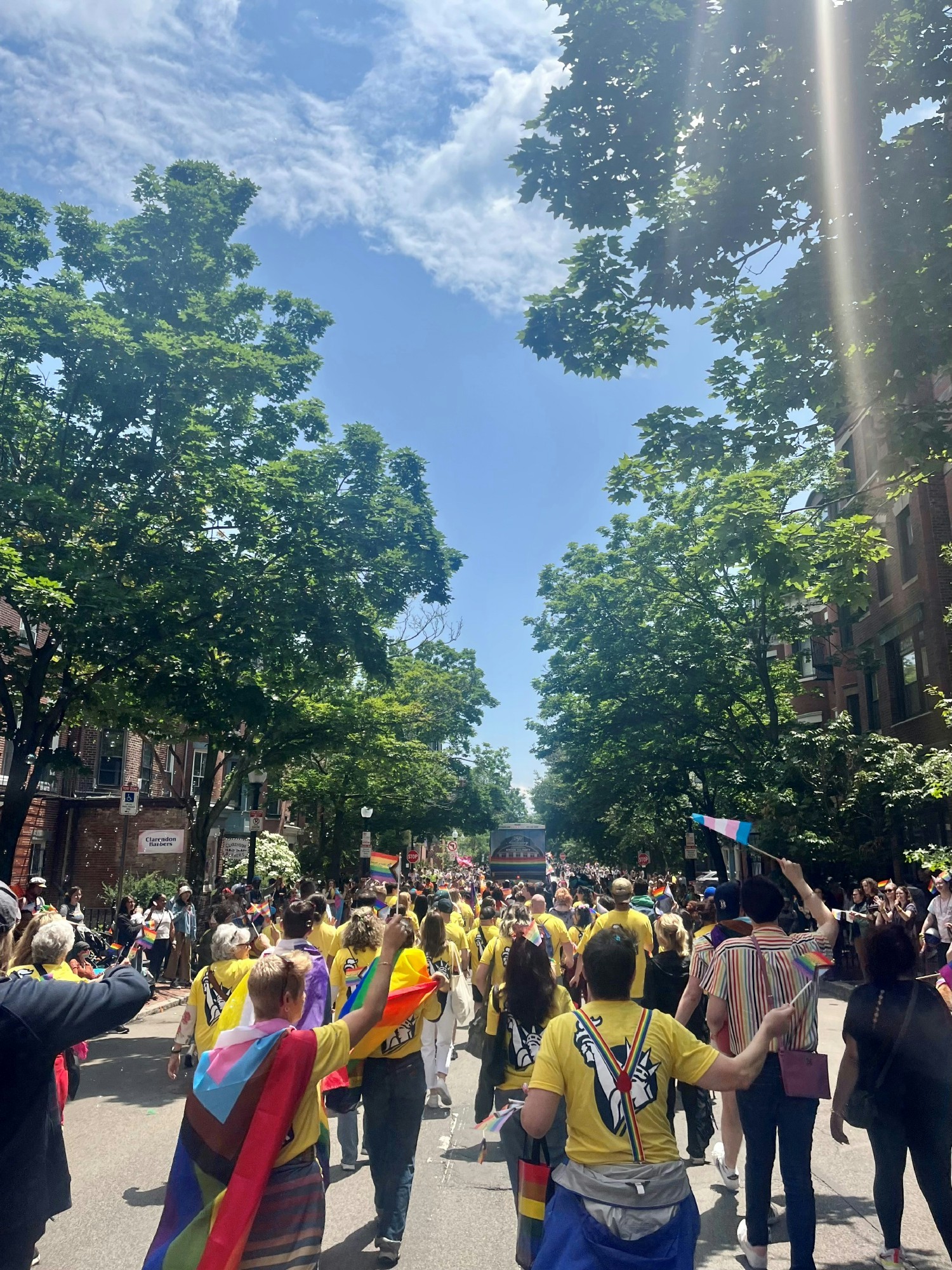 Liberty Mutual employees proudly celebrated Pride Month at parades and events across the country!