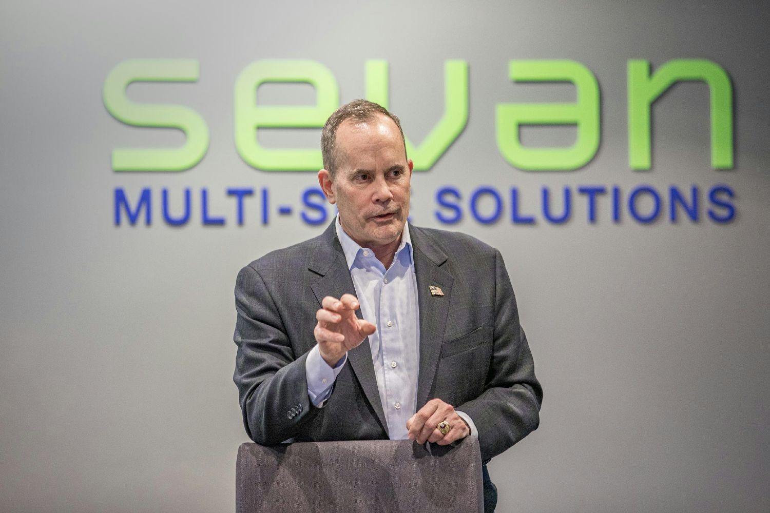 Sevan's Founder and CEO, Jim Evans. 