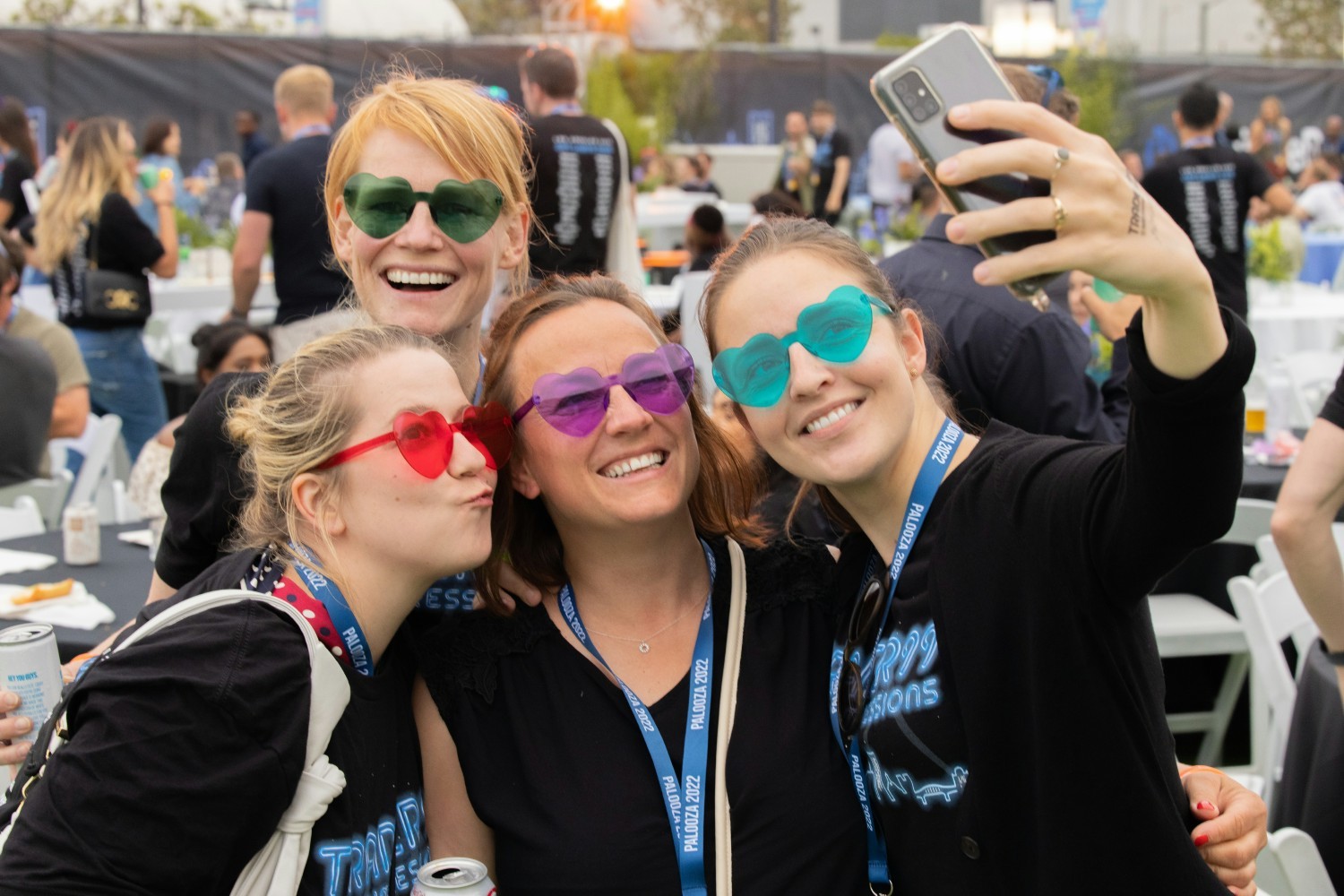 The Trade Desk Palooza selfies