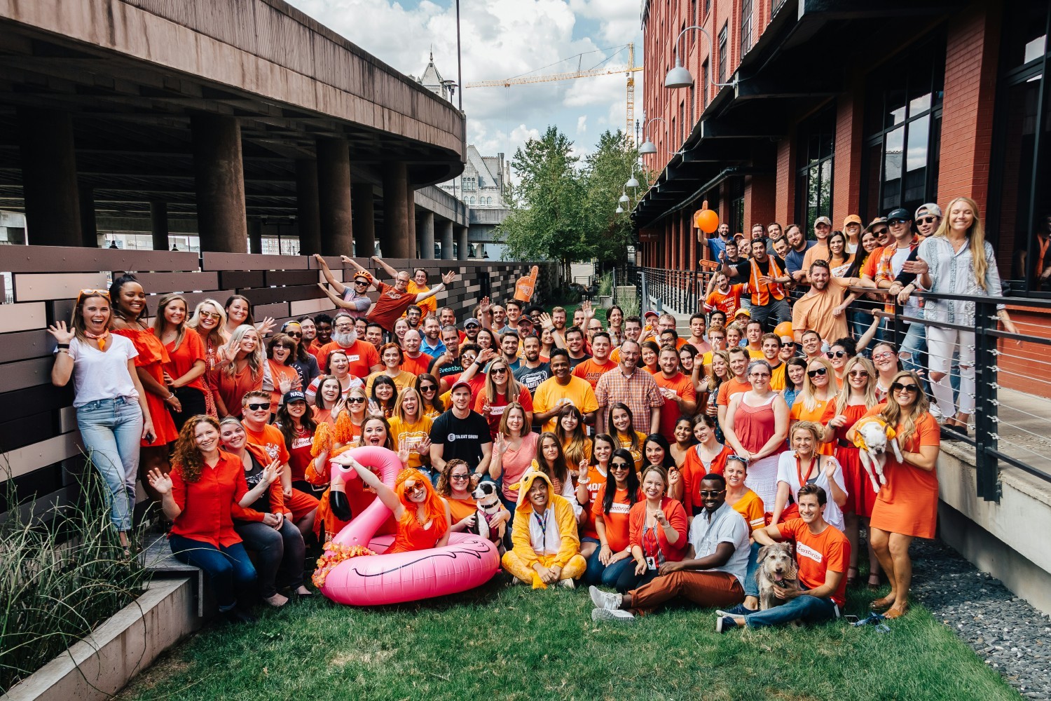 Eventbrite celebrates Orange Tuesday, an annual event remembering their first site outage due to high traffic & demand. 