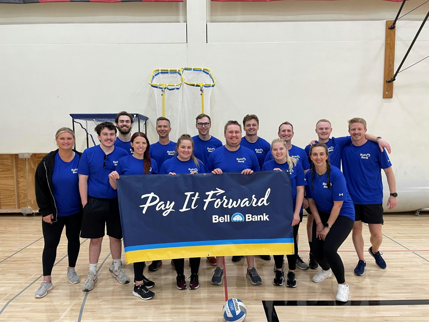 Bell Team competes an employee favorite community event where local companies compete in a variety of sporting events. 