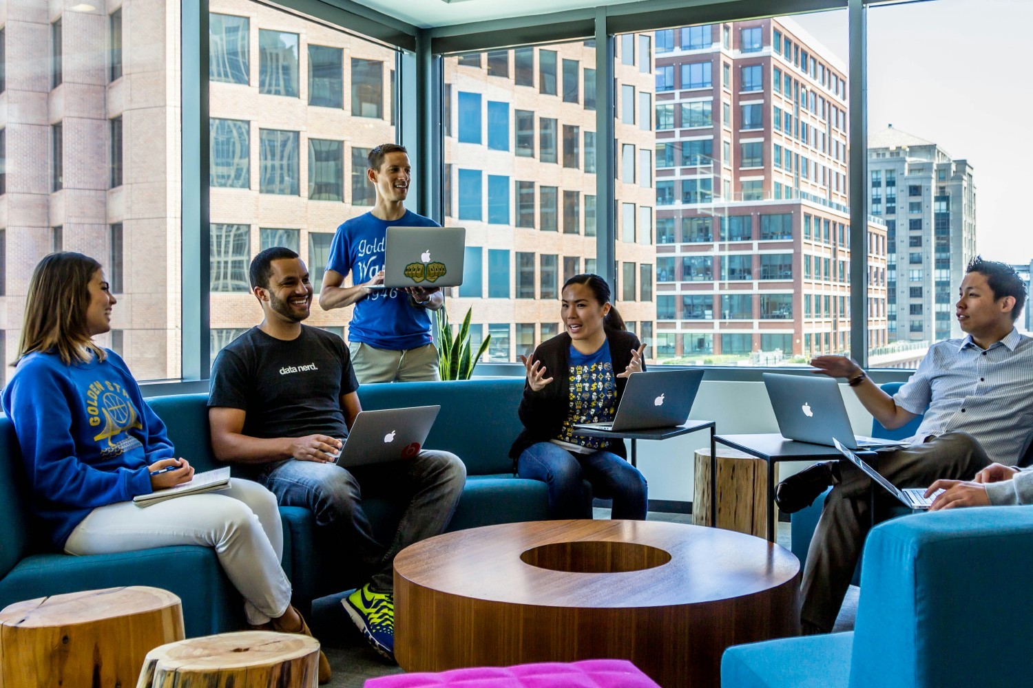 Employees at New Relic HQ. Photo Credit: New Relic