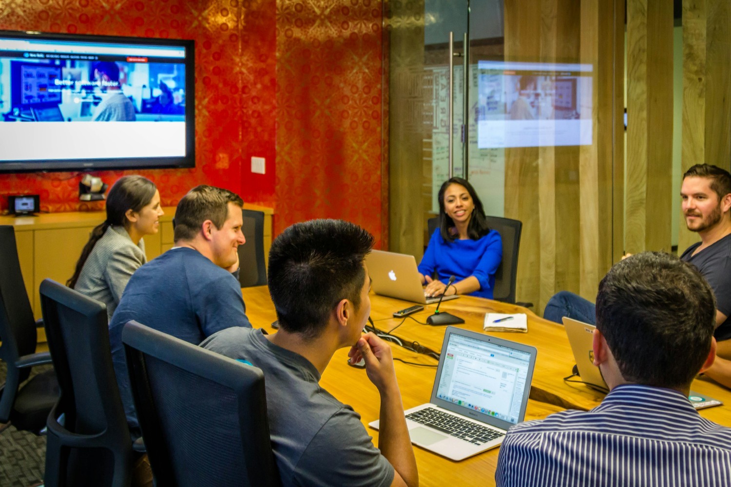 Employees at New Relic HQ. Photo Credit: New Relic