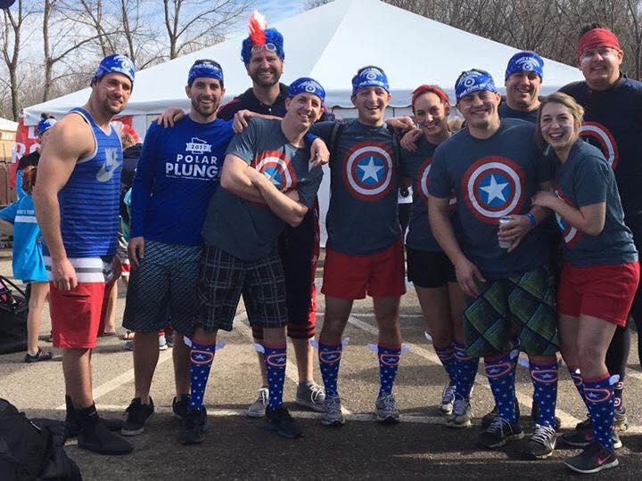 Employees at our Minneapolis, MN office take the Polar Plunge