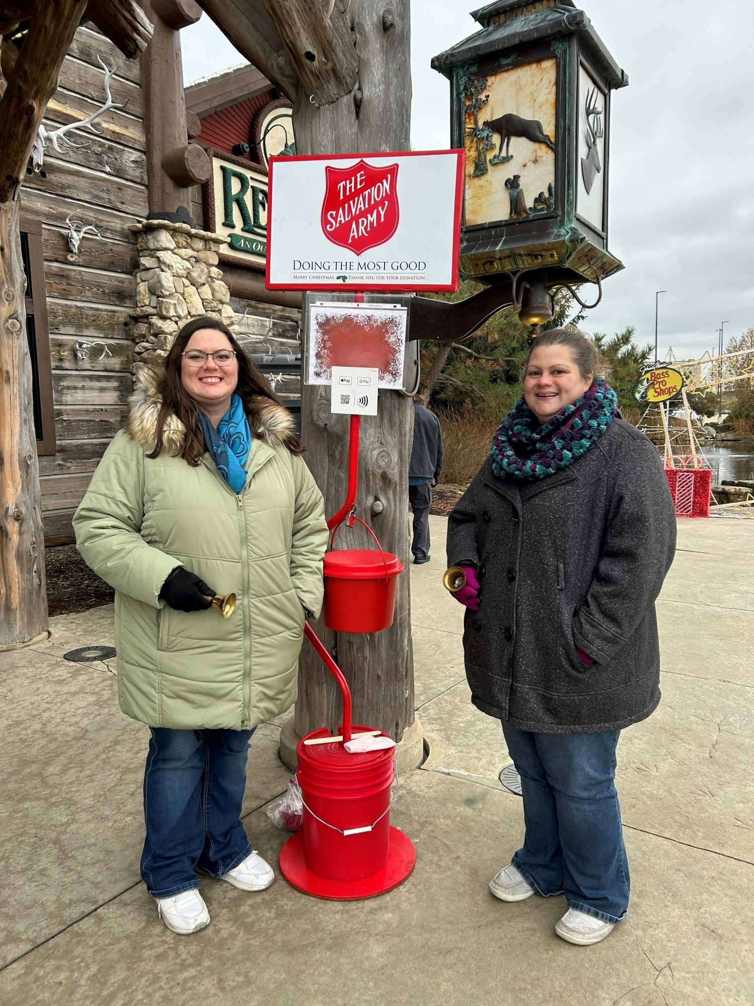 Illinois Mutual is proud to give back to our community, including bell ringing to raise money for the Salvation Army.