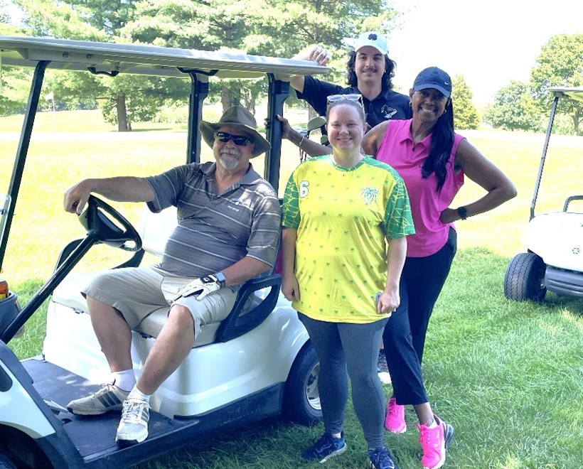 Our annual Golf-a-Rama scramble is always a relaxing and fun way for employees to unwind. 