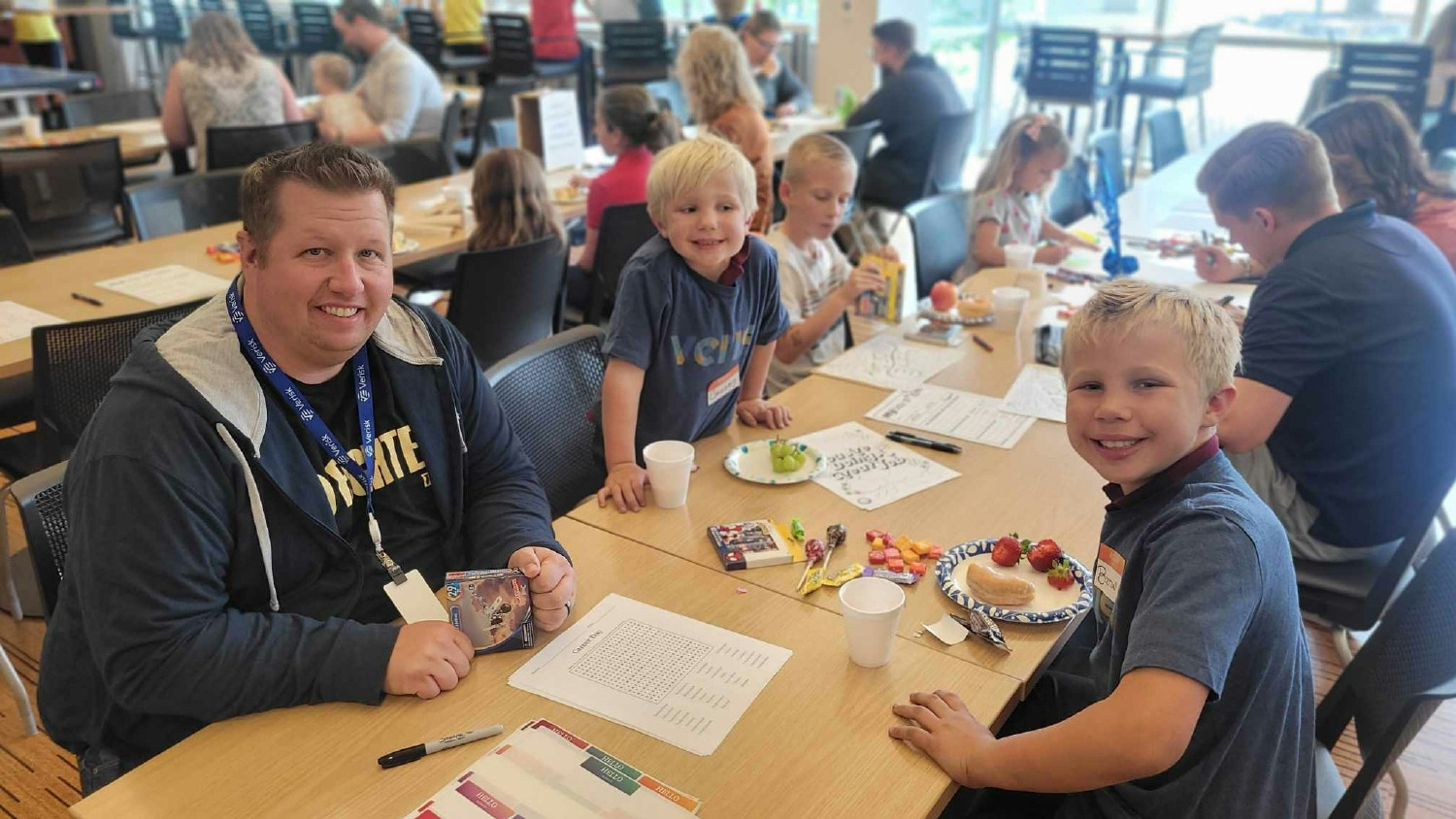 Each year, Verisk offers an exciting and interactive Take Your Children to Work Day experience for our parents.