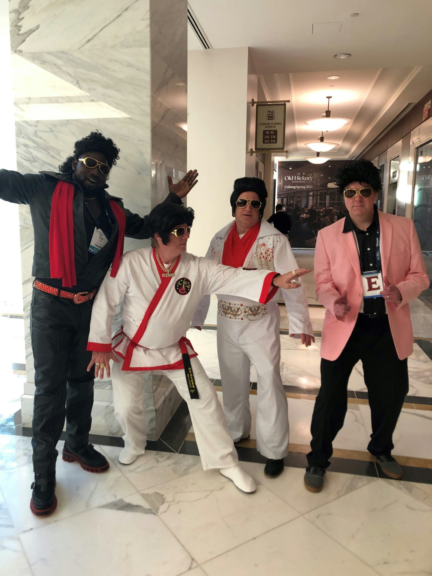 The Elvis' have not left the building! Featured: Tobi Olajitan, Bryan Hogan, Tim Head, Matt Halso