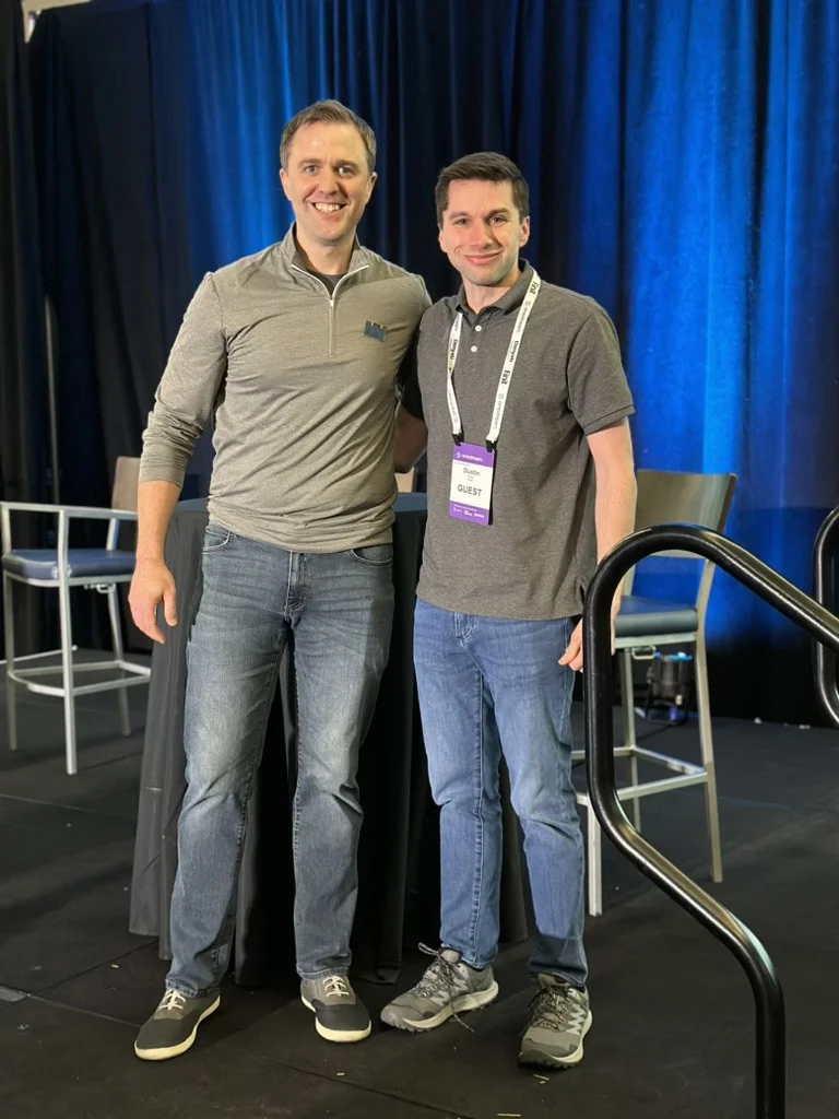 Finitians at an industry conference.