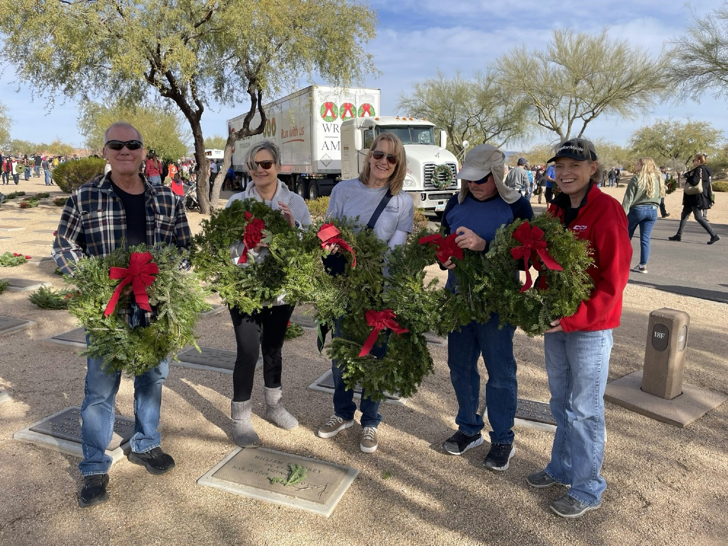 Logicalians support the mission of Wreaths Across America by remembering the fallen and honoring those who serve.