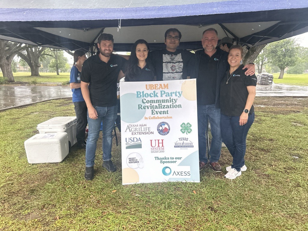 Sponsored and participated in
an event to revitalize the
grounds of The Opportunity
Center in Houston in 2025​