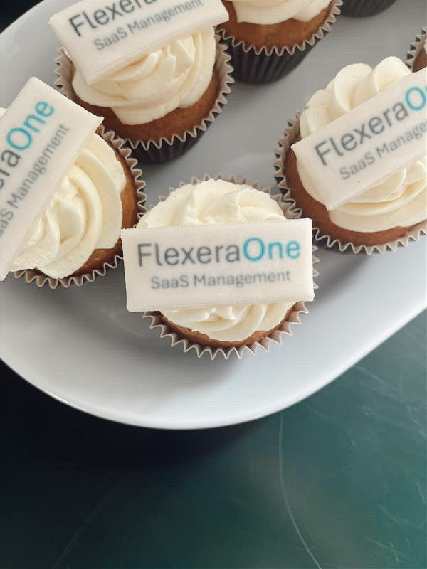 Celebrating the launch of our FlexeraOne platform.