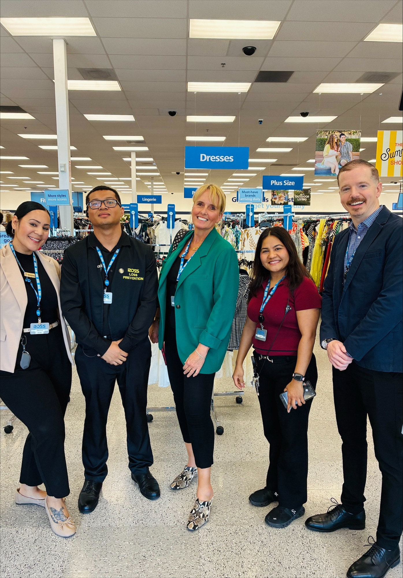 Field leaders during a great store walk